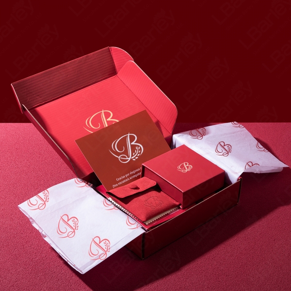 LionwrapacK Magnetic Flip-Top Jewelry Gift Box Set - Eco-Friendly Recyclable Packaging with Pouch & Thank You Card (Wholesale)