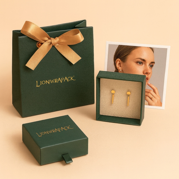 Free Sample Eco Friendly Custom Luxury Gift Packaging Sliding Jewelry Drawer Cardboard Paper Magnetic Jewellery Box